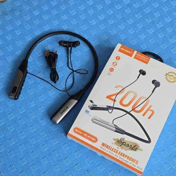 RECRSI RE-NY060 Premium Neckband Wireless Earphone