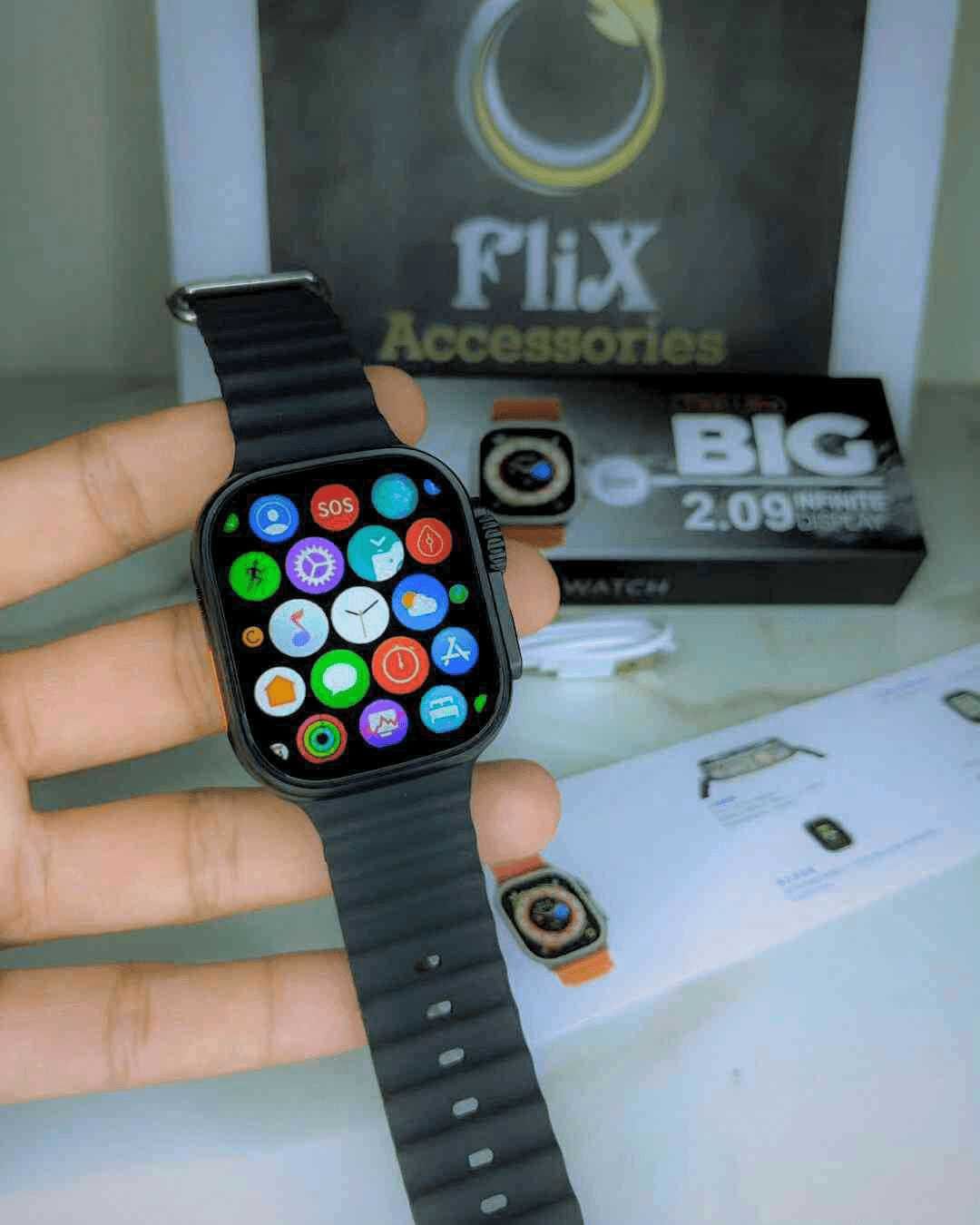 T900 Ultra 2 Smart Watch – Bluetooth Calling, 2.19" Full Display, Wireless Charging, Smart Health Features