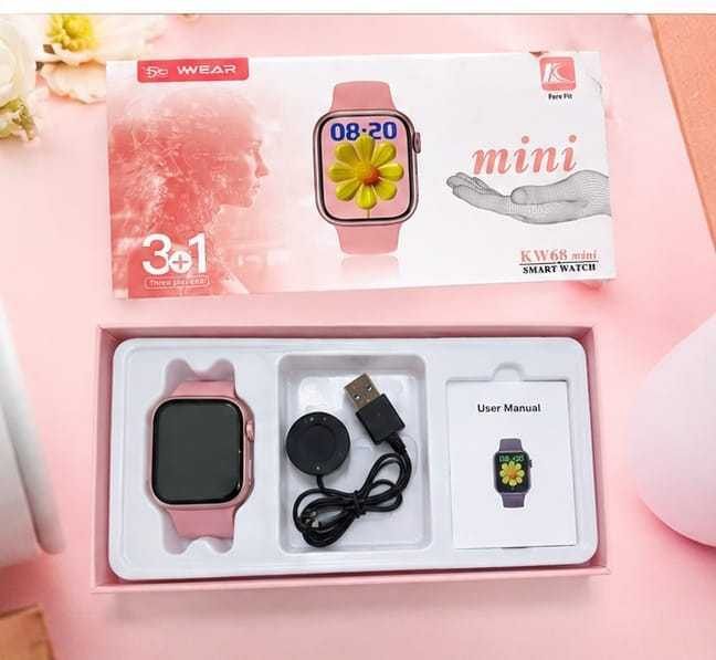 KW68 Mini Smart Watch | 3+ Extra Strap