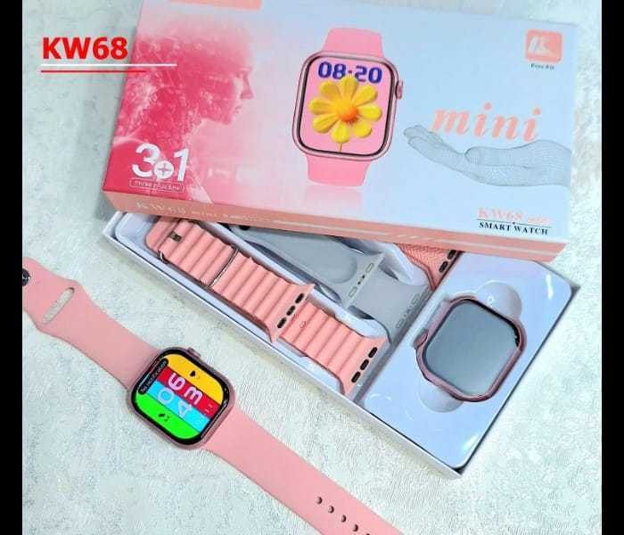 KW68 Mini Smart Watch | 3+ Extra Strap